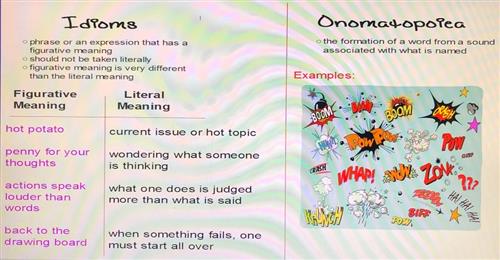 Idioms & Onomatopoiea 